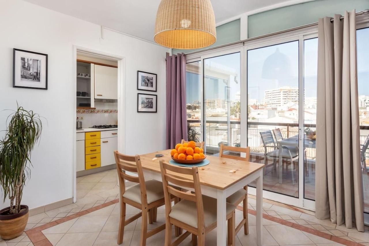 Marina Penthouse Faro Center Lägenhet Exteriör bild